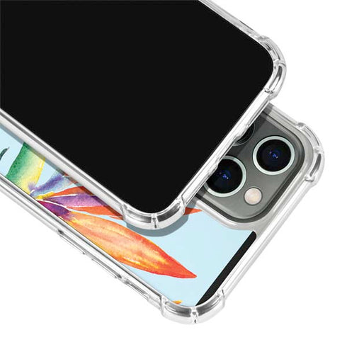 Birds of Paradise Summer iPhone 14 Pro Clear Case